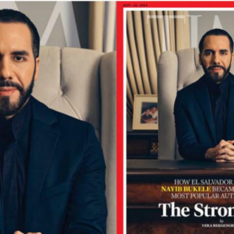 Nayib Bukele, presidente de El Salvador