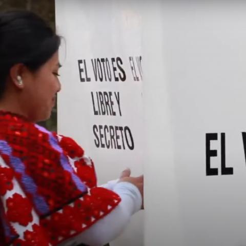 Proceso electoral violento en Chiapas