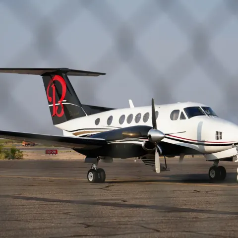 Avión donde presuntamente iba "El Mayo" Zambada.