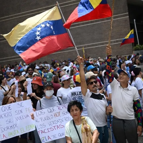 Marcha en Venezuela.