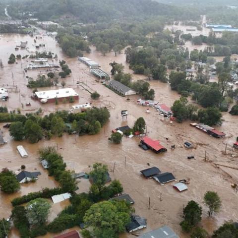 Huracán Helene deja 90 muertos en Estados Unidos