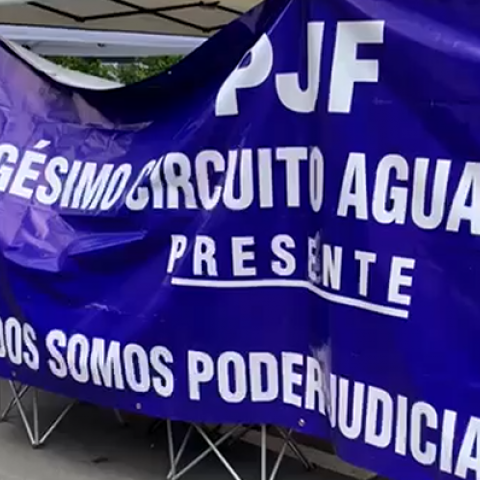 Trabajadores del PJF de Aguascalientes 