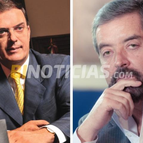 Marcelo Ebrard y Juan Ramón de la Fuente 