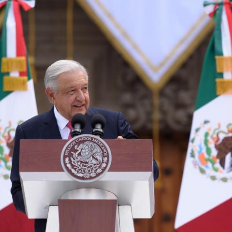 AMLO rinde su Sexto Informe de Gobierno