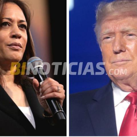 Kamala Harris y Donald Trump 