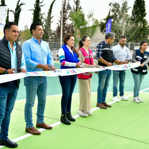 Inauguración del Parque Lineal "Guadalupe Peralta"