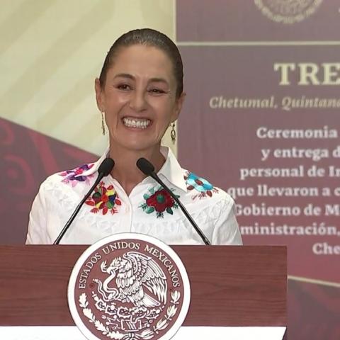 "Estoy lista, estoy fuerte" dice Sheinbaum a horas de tomar protesta como presidenta