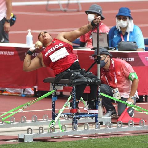 Gloria Zarza ORO PARALÍMPICOS