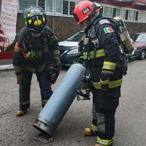 fuga de gas