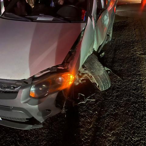 motociclista herido