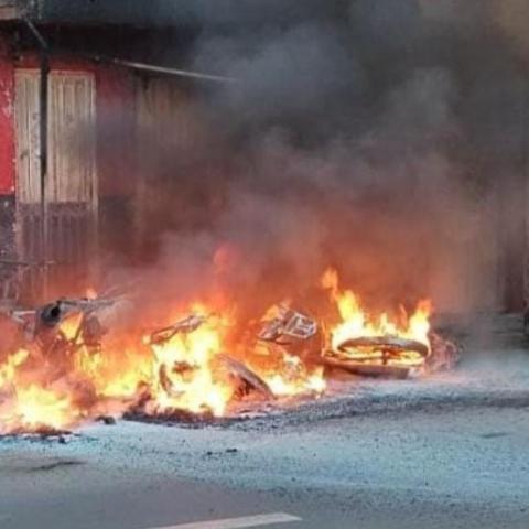 Sucedió la mañana de este sábado frente a un domicilio en la Colonia Insurgentes