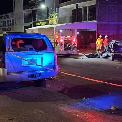 Hizo una escala en la Colonia La Soledad porque llevó a su casa a un amigo luego de acudir a unas carreras de caballos