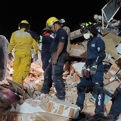 Luego de 5 horas de labores, finalmente fue ubicado y rescatado el cuerpo sin vida de la mujer de 47 años