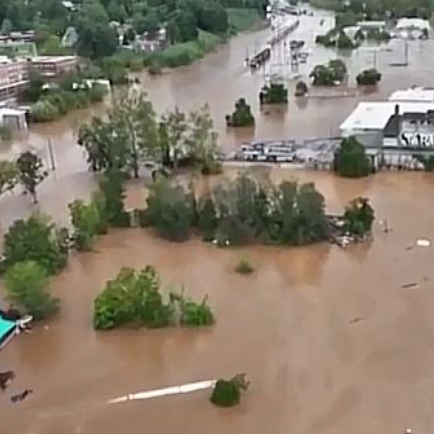 Devastación por huracán Helene en Carolina del Norte 