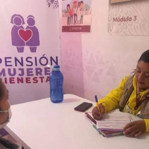 pensión Bienestar para mujeres de 60 a 64 años.