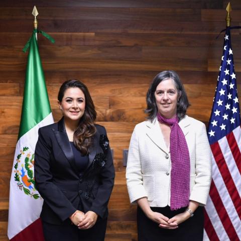 Tere Jiménez y Amy Scanlon 