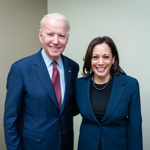 Joe Biden y Kamala Harris 