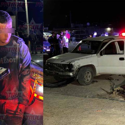 La doble tragedia ocurrió cerca de las 18:00 hrs en la entrada a Cañada Honda