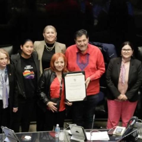 Senado ratificó a Rosario Piedra para CNDH.