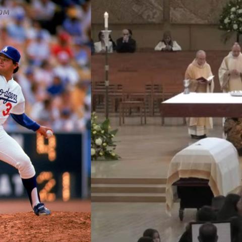 FERNANDO VALENZUELA FUNERAL