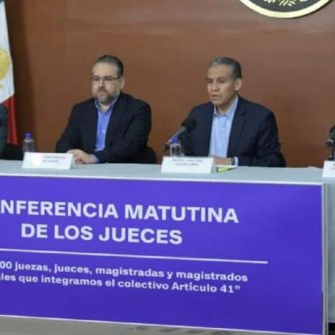 Magistrada desmintió las declaraciones de la dirigente nacional de Morena, Luisa María Alcalde.