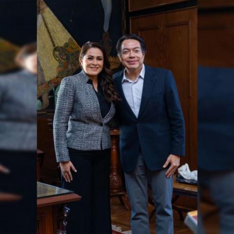 Tere Jiménez y Mario Delgado 