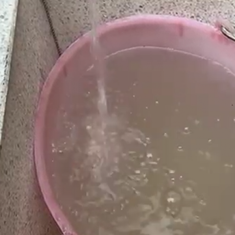 Denuncias de agua turbia en Aguascalientes 