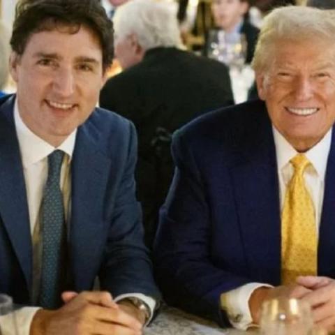 Donald Trump, afirmó este sábado tras la reunión, primer ministro canadiense, Justin Trudeau.