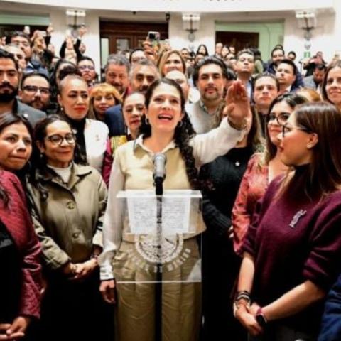 Bertha María Alcalde Luján como nueva fiscal de la CDMX.