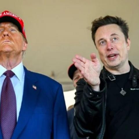 Trump parece aliarse con Musk en debate sobre trabajadores extranjeros.