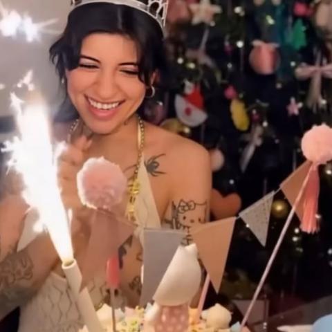 Así celebró Cazzu su cumpleaños 31