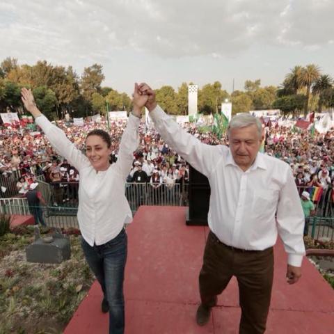 Sheinbaum y AMLO