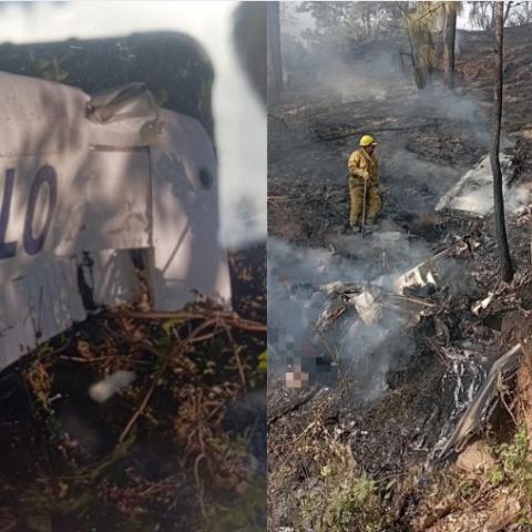 Se desploma avioneta en Jalisco; hay varios muertos