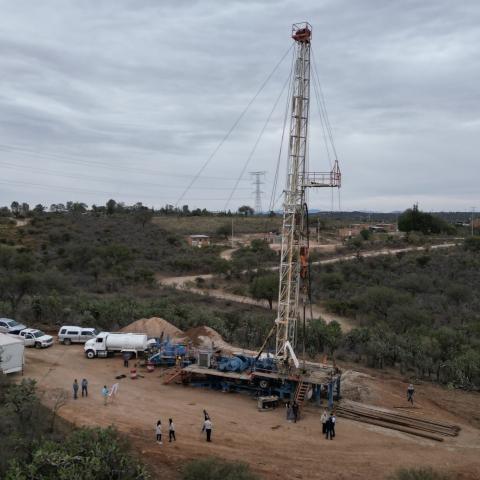 Obras de MIAA en El Malacate