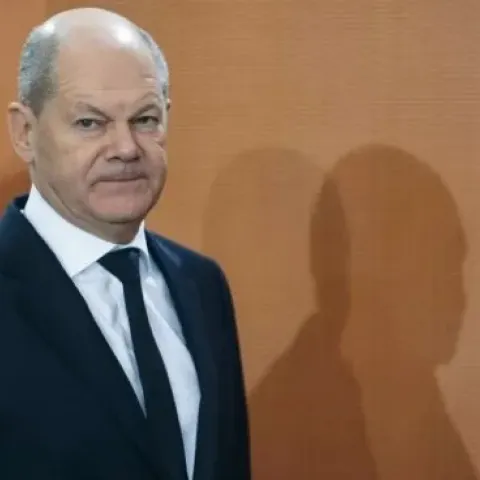 El canciller de Alemania, Olaf Scholz