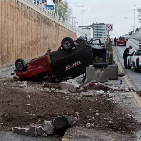 Sucedió en el paso a desnivel de Blvd Miguel de la Madrid y Luis Donaldo Colosio