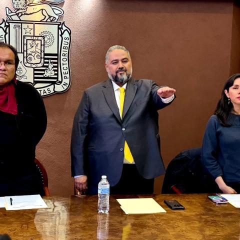 Deja Iván Sánchez Nájera presidencia de PRD Ags; asume como director del IMAC