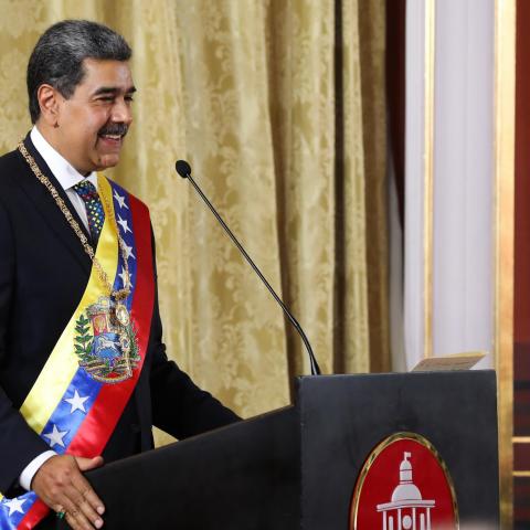 Nicolás Maduro, presidente reelecto en Venezuela