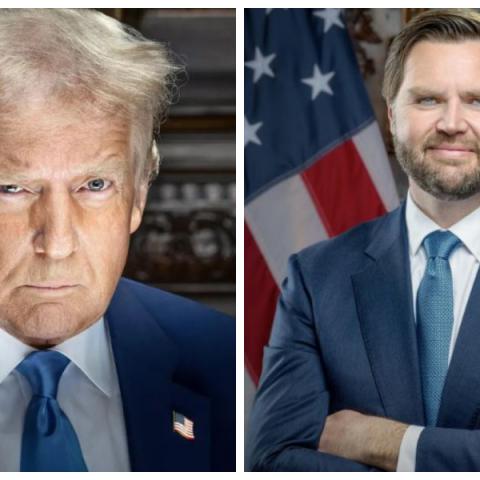 Donald Trump y J. D. Vance 