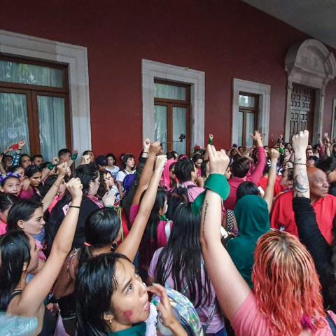 Feministas en Aguascalientes 