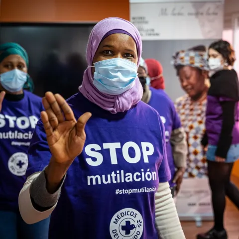 Campaña contra la mutilación