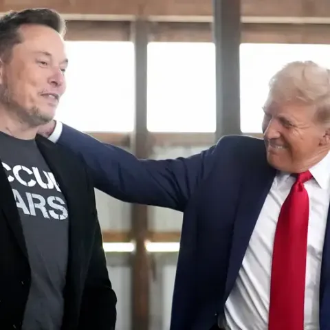 Elon Muks y Donald Trump