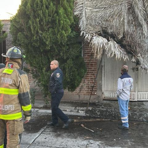 Se desconoce qué fue lo que provocó el siniestro en la finca ubicada en la calle Torcazas