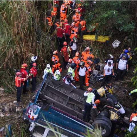 Autobús en Guatemala