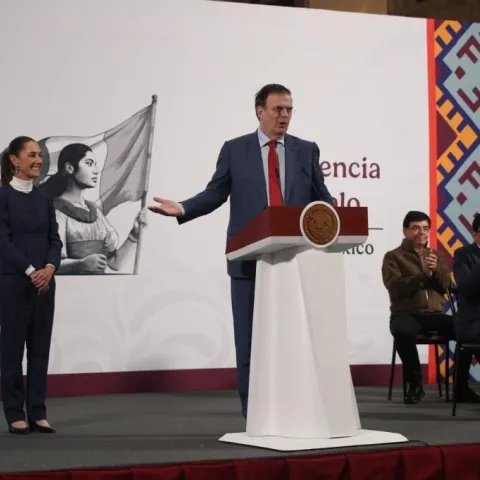 Claudia Sheinbaum Pardo y Marcelo Ebrard