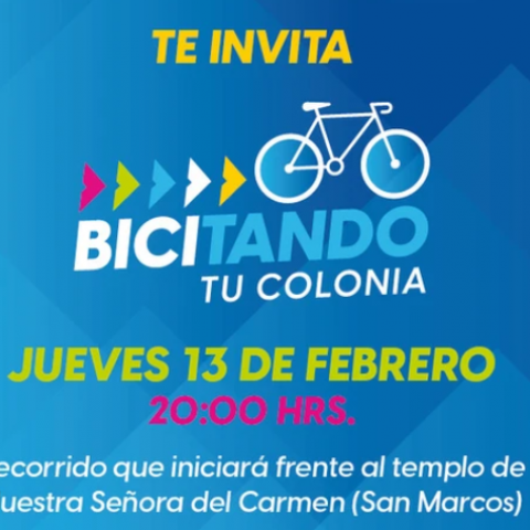 "Bicitando tu Colonia"