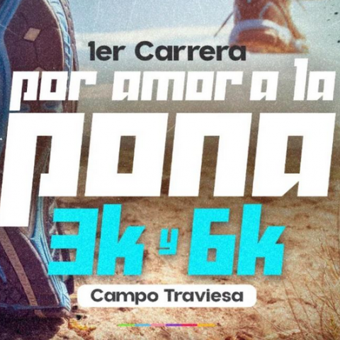 Carrera de campo traviesa  “Por amor a la pona”