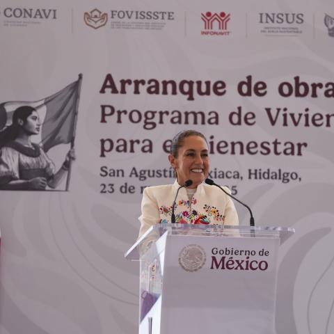 Sheinbaum mantiene plan para el congelamiento de créditos en Fovissste