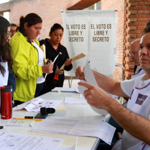 INE capacita a más de un millón de personas como funcionarios para la elección judicial