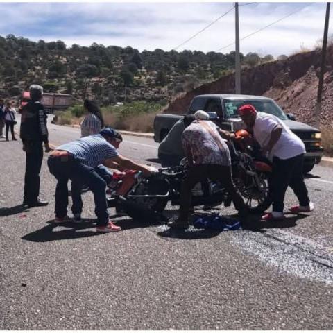 motociclista muerto